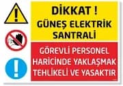 Görevli Personel Harici Giremez